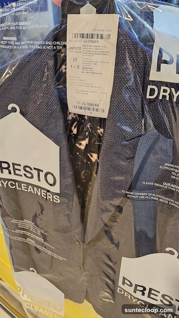 Dry Cleaned Jacket