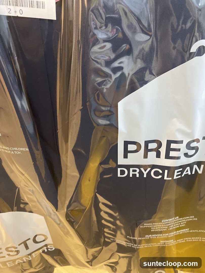 Dry Cleaning Bag