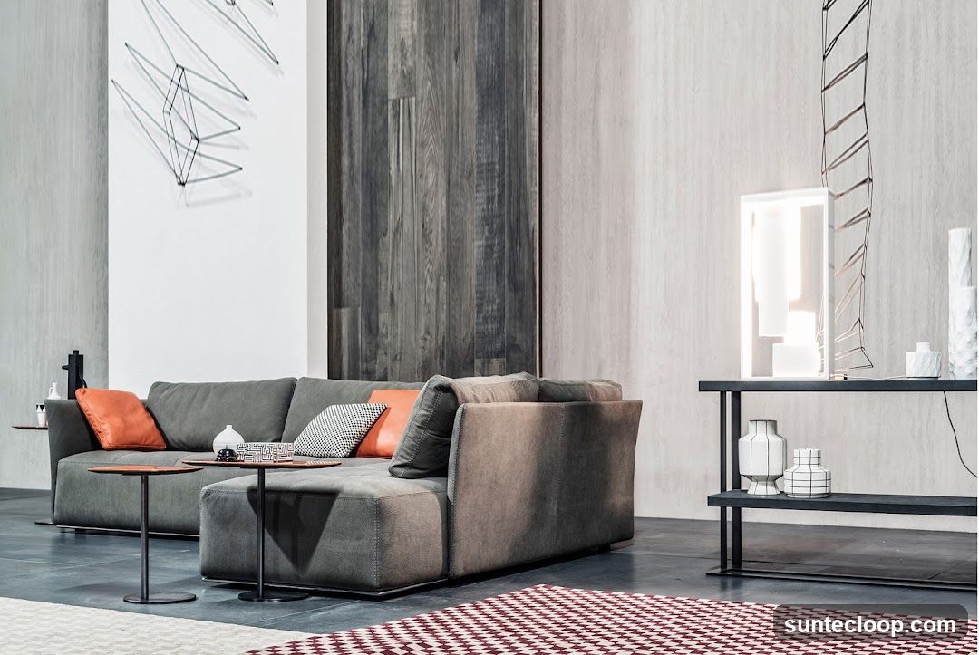 Modern Living Room Display
