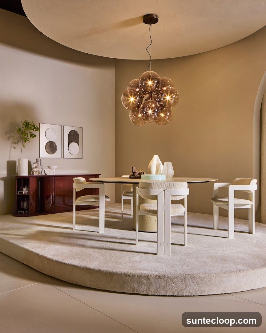 Modern Dining Room Setup