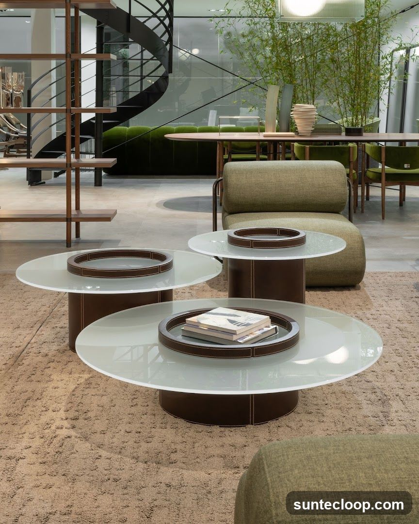 Modern Living Room Display