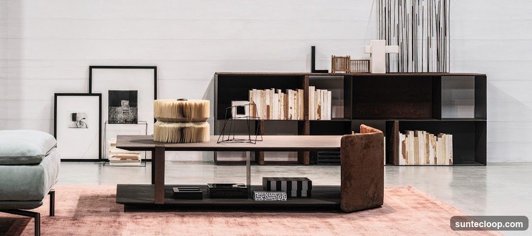 Modern Living Room Display