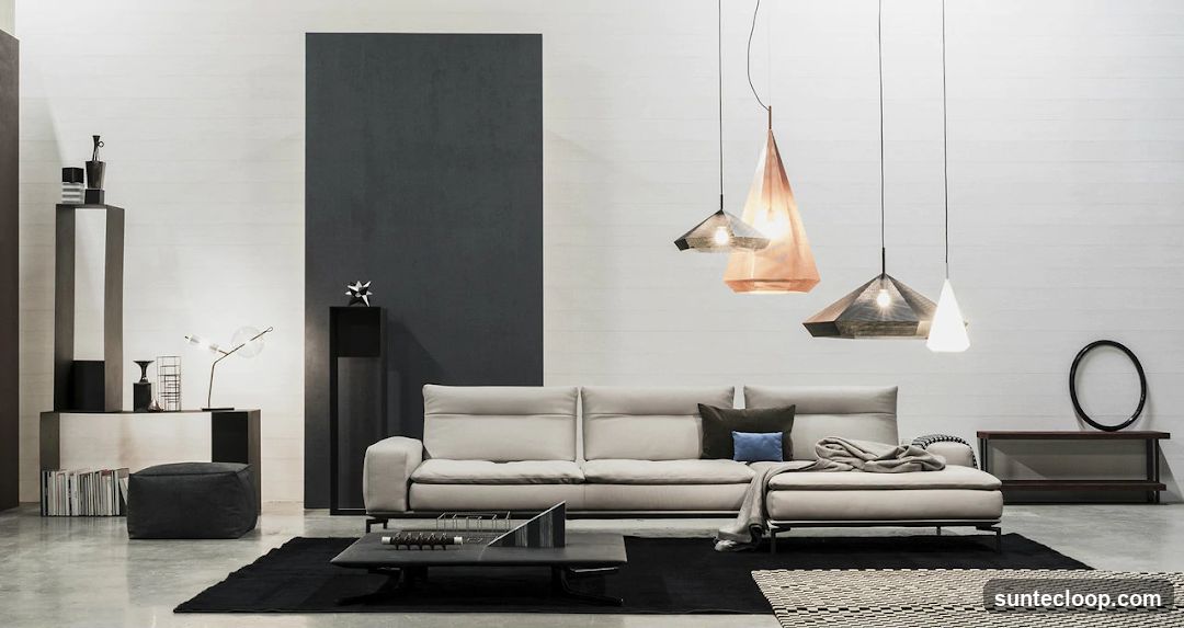 Modern Living Room Display