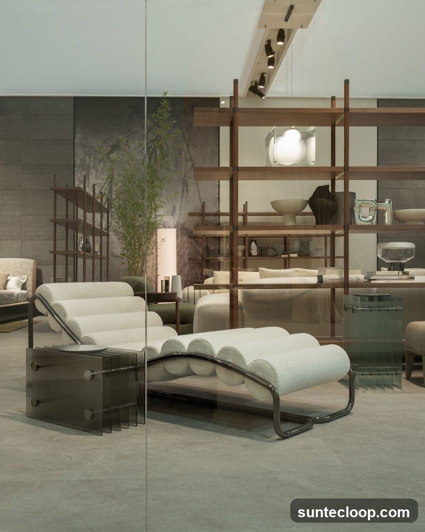 Modern Living Room Display