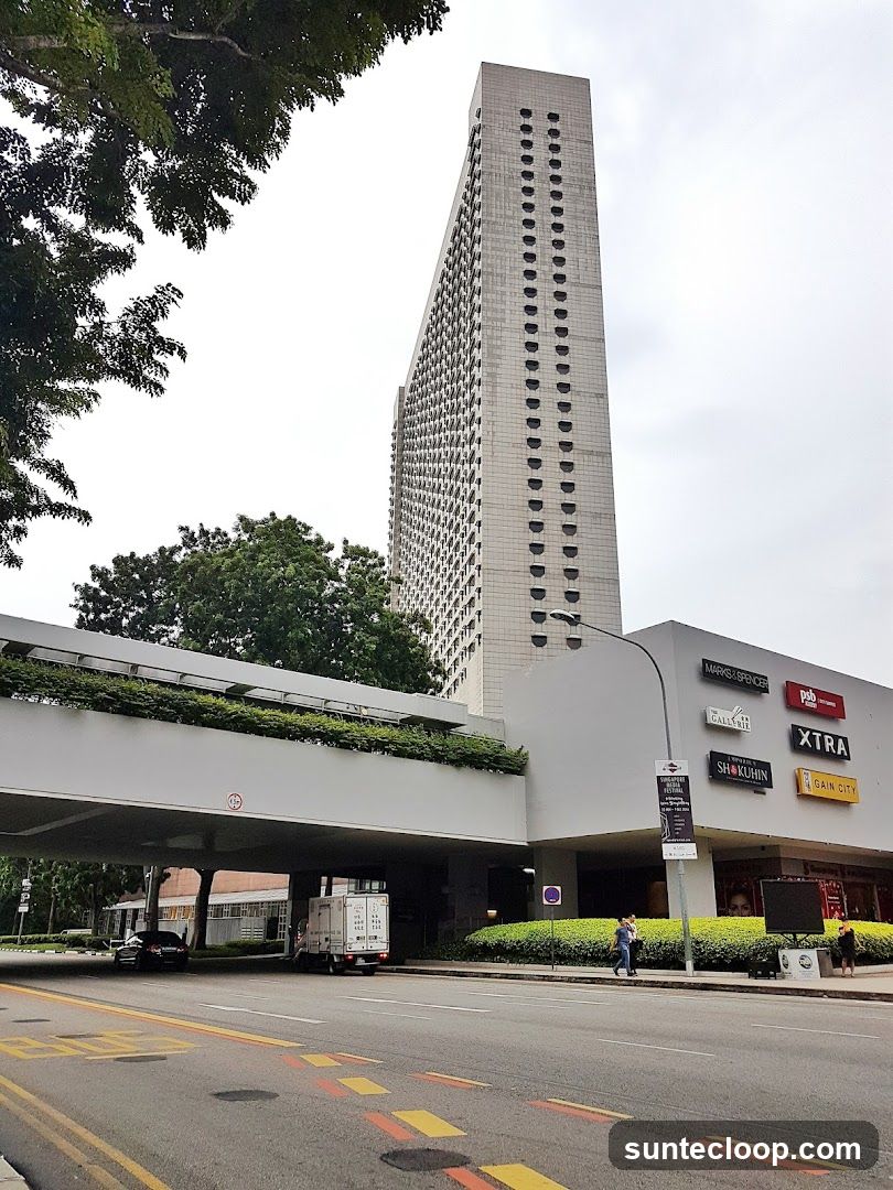 Modern Building with Retail Facade