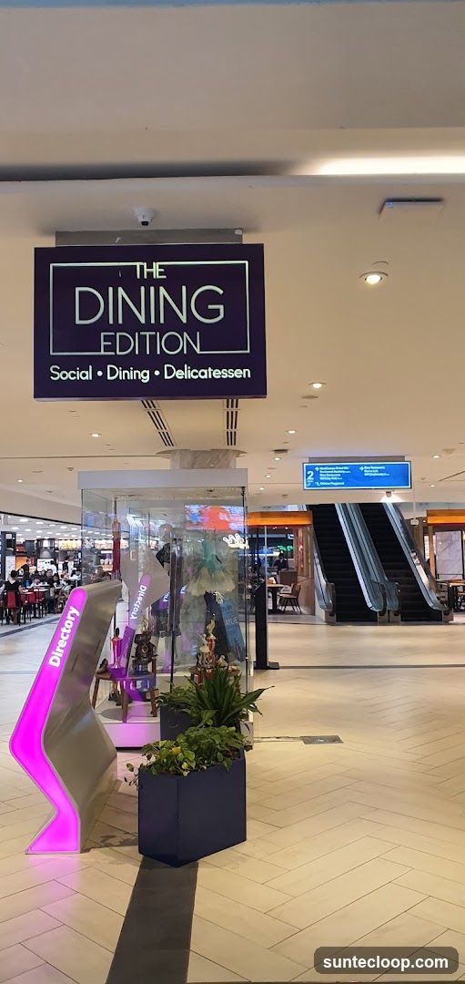 The Dining Edition Sign