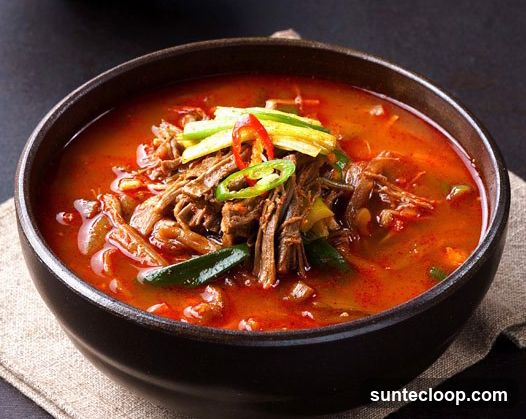 Shredded Beef Soup