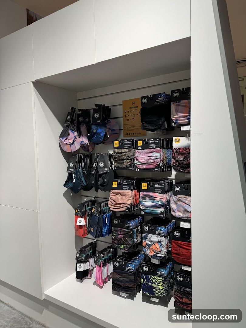 Buff Neckwear Display
