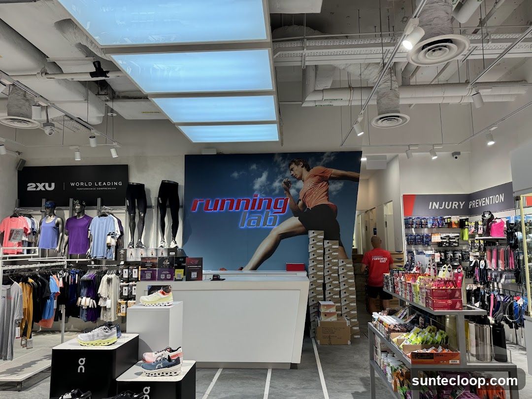 Running Lab Store Interior