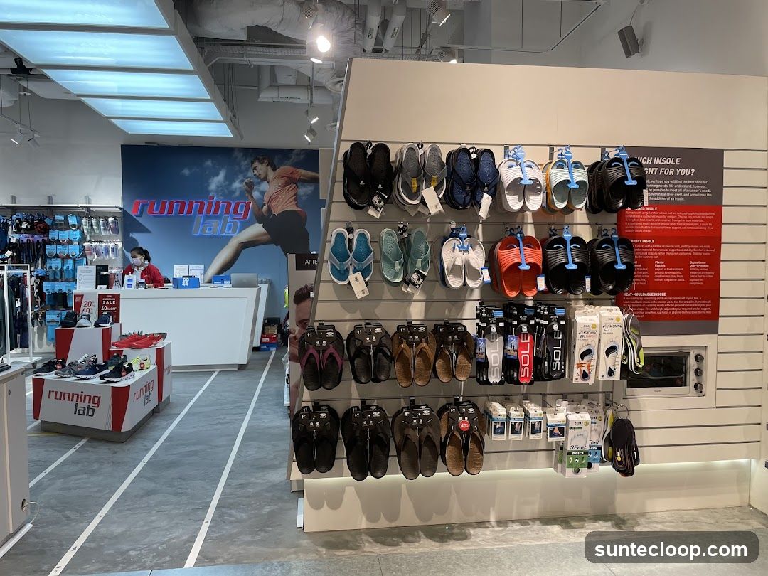 Running Lab Store Interior