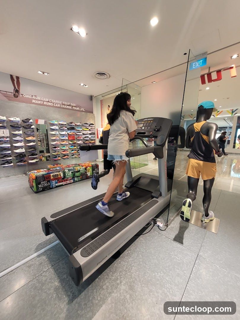 Athletic Store Interior