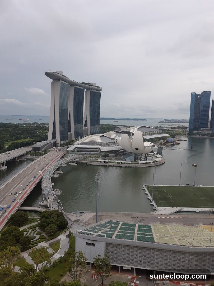 Singapore Skyline with Marina Bay Sands