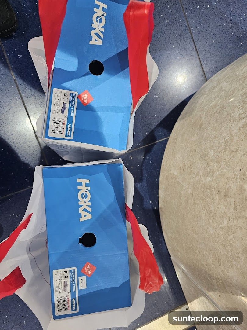Hoka Shoe Boxes