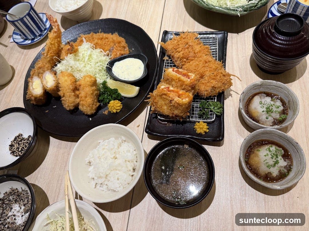 Japanese Fried Food Platter