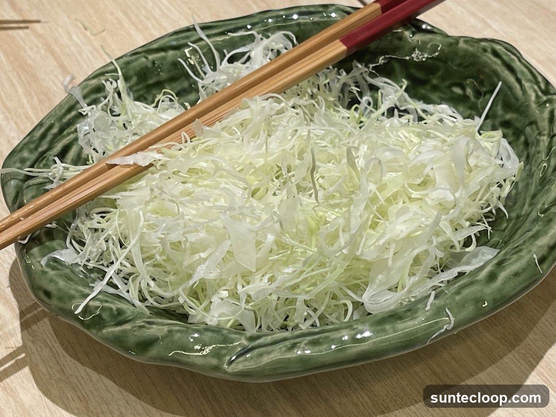 Shredded Cabbage Salad