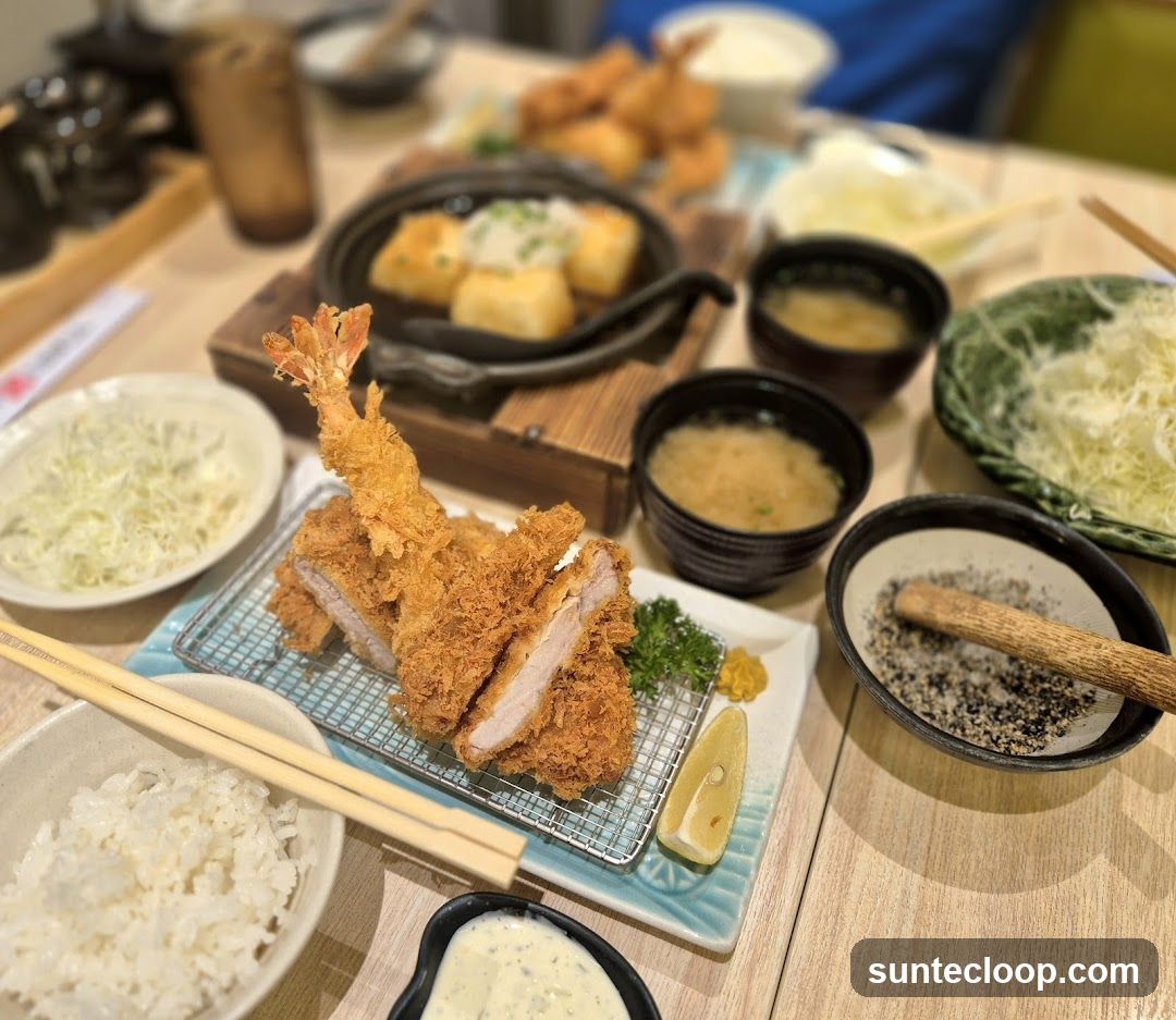Fried Pork and Shrimp Meal