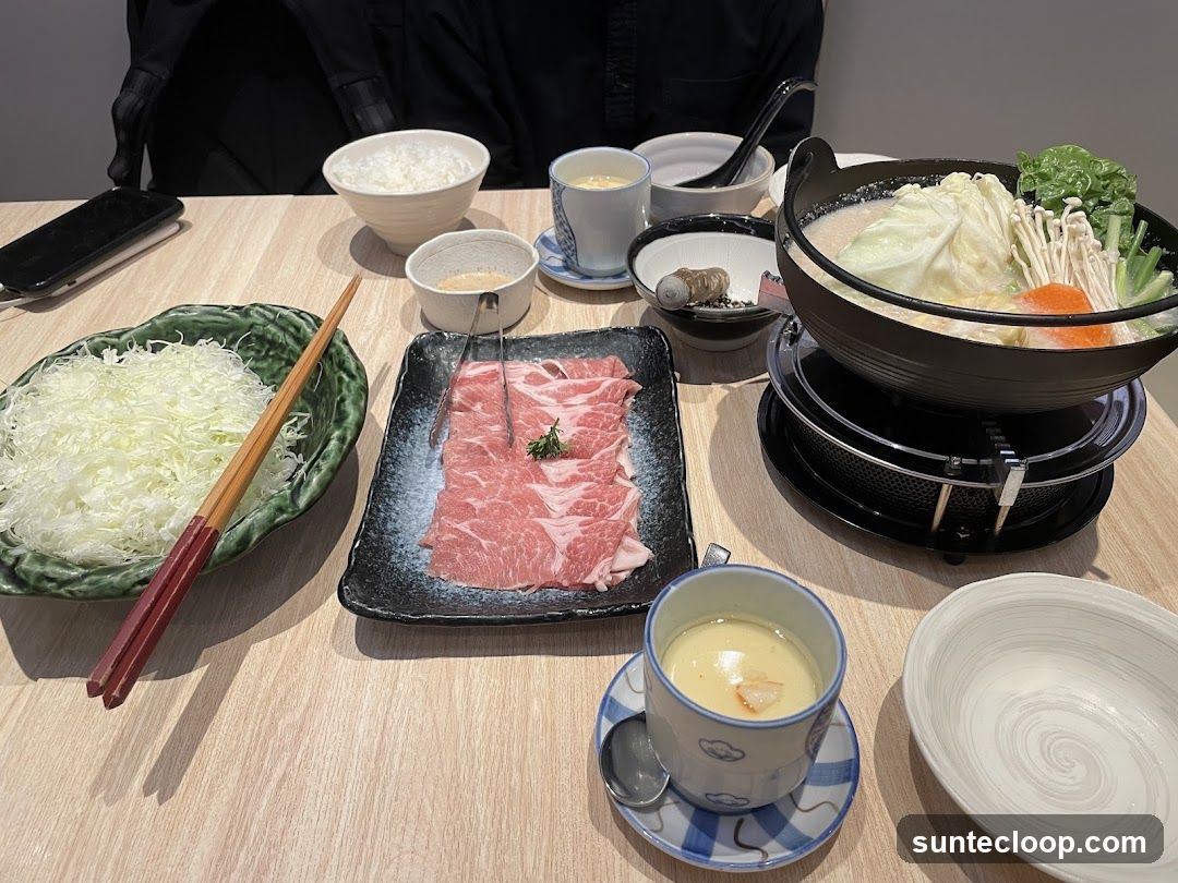 Shabu-shabu Meal