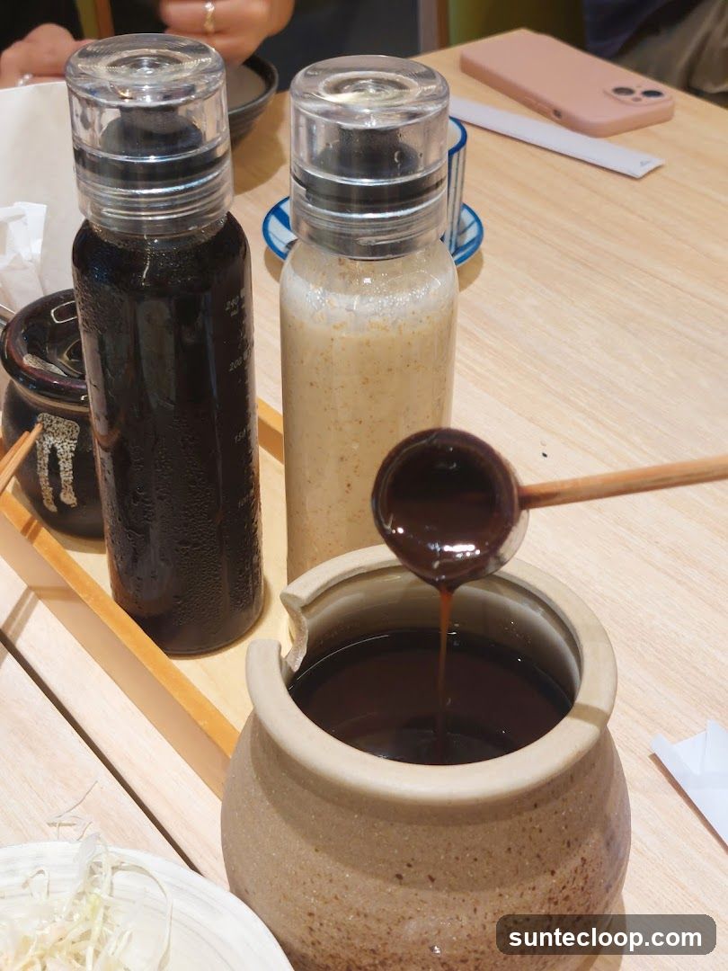 Sauce Dispensing