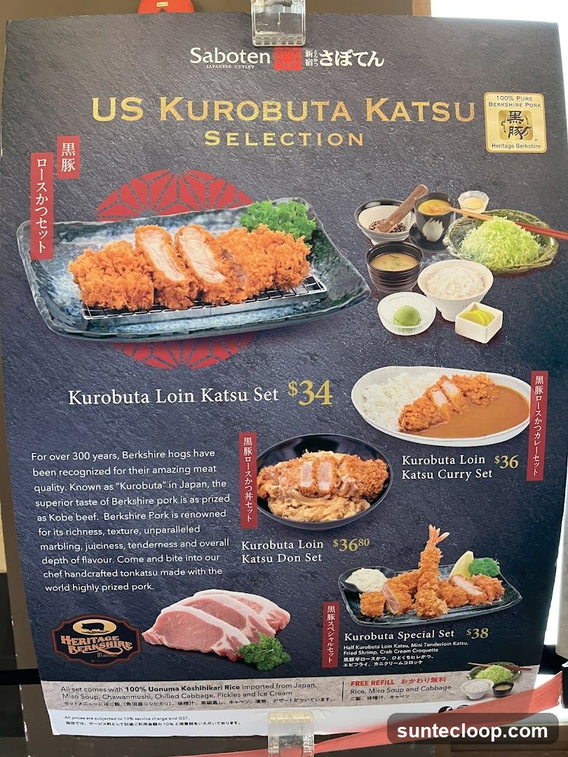 US KUROBUTA KATSU SELECTION