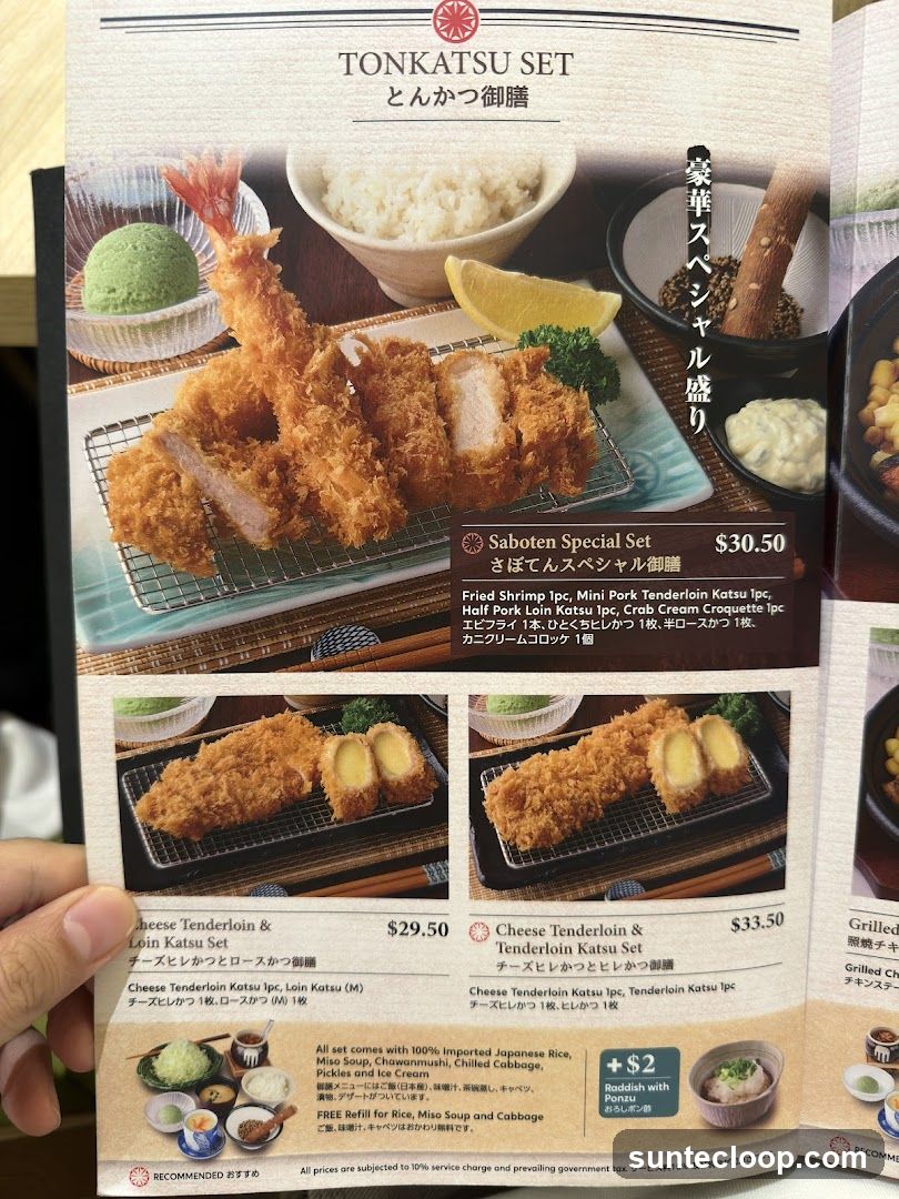 TONKATSU SET