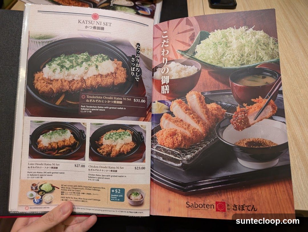 KATSU NI SET