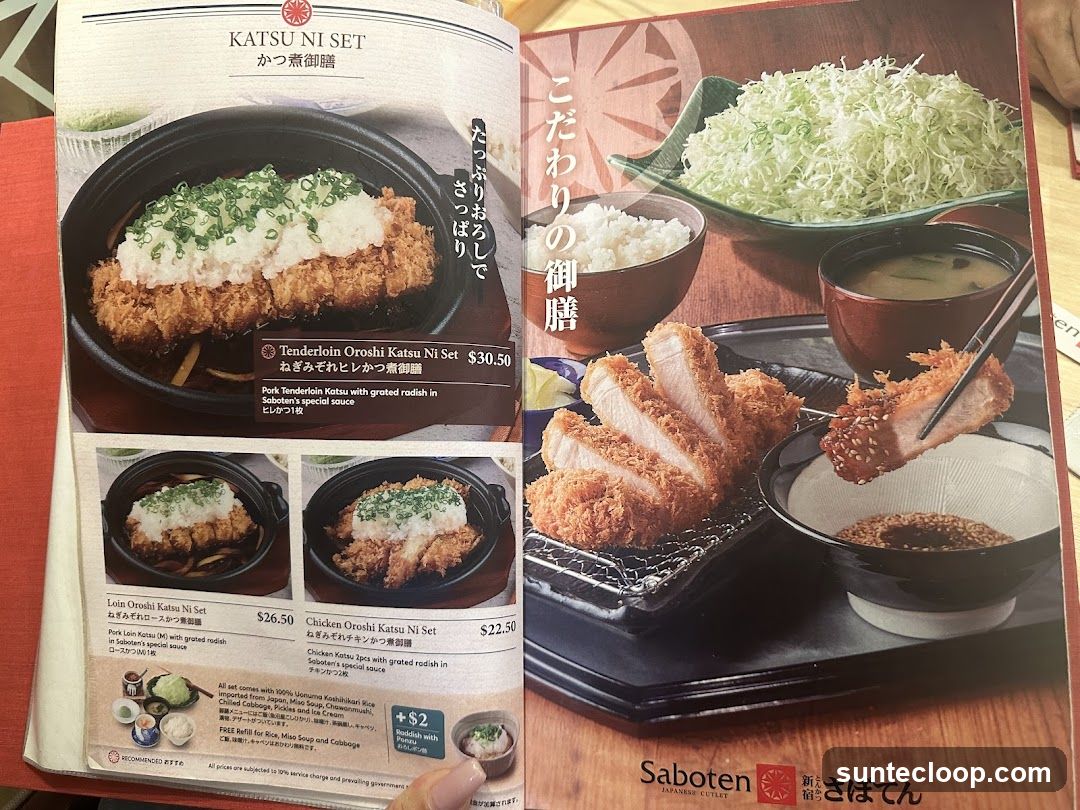 KATSU NI SET