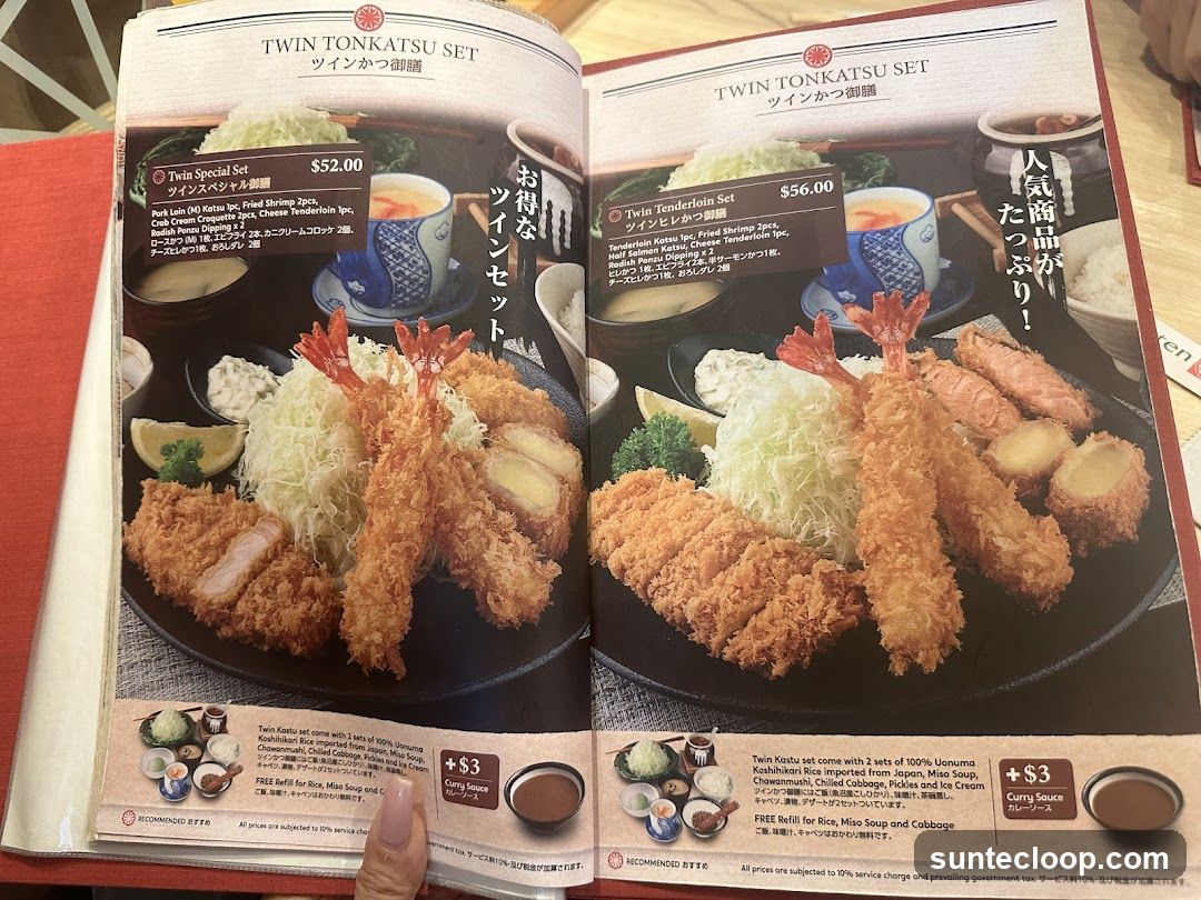 TWIN TONKATSU SET
