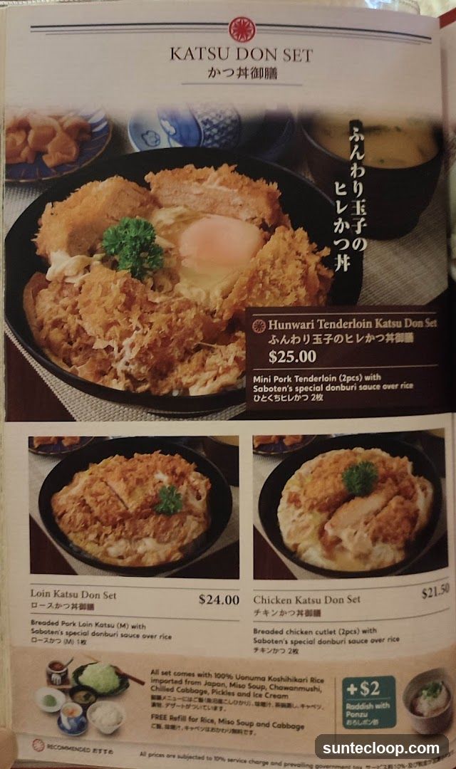 KATSU DON SET