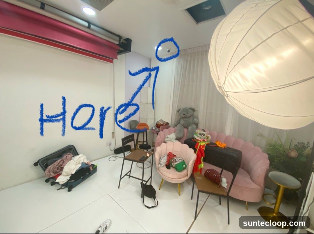 Studio with Furniture and Props