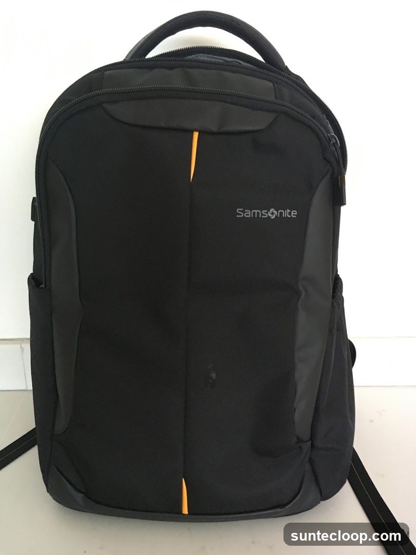 Black Samsonite Backpack