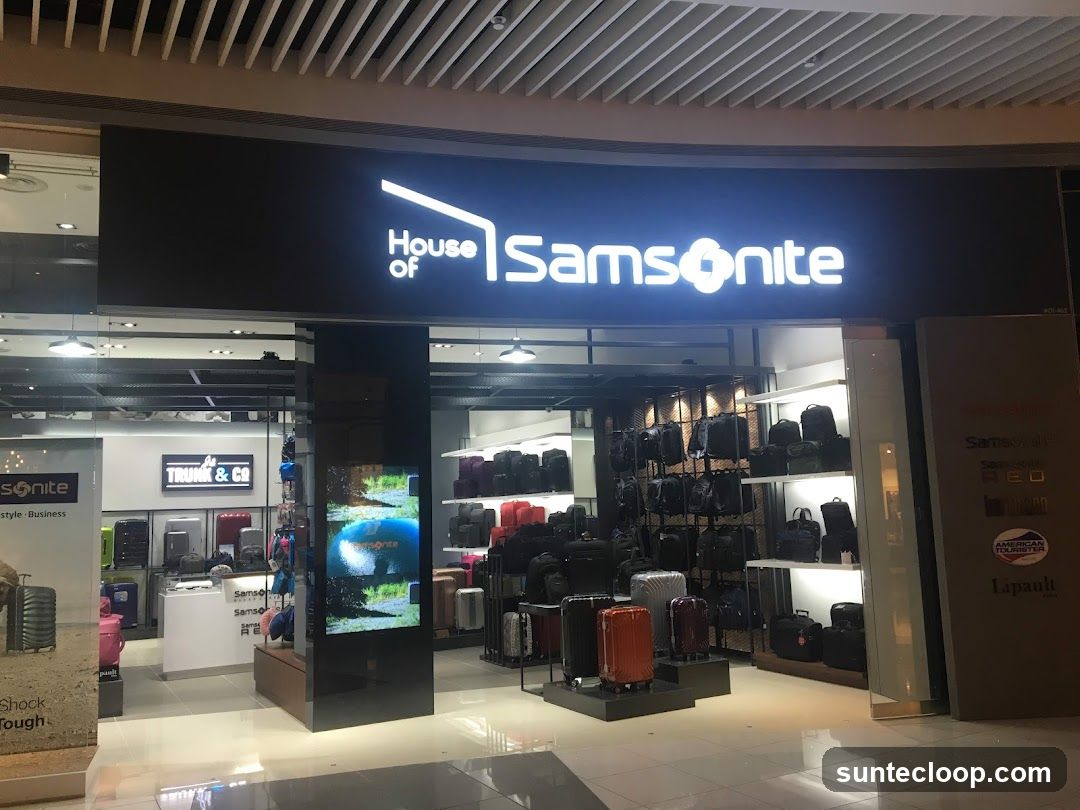 House of Samsonite Storefront