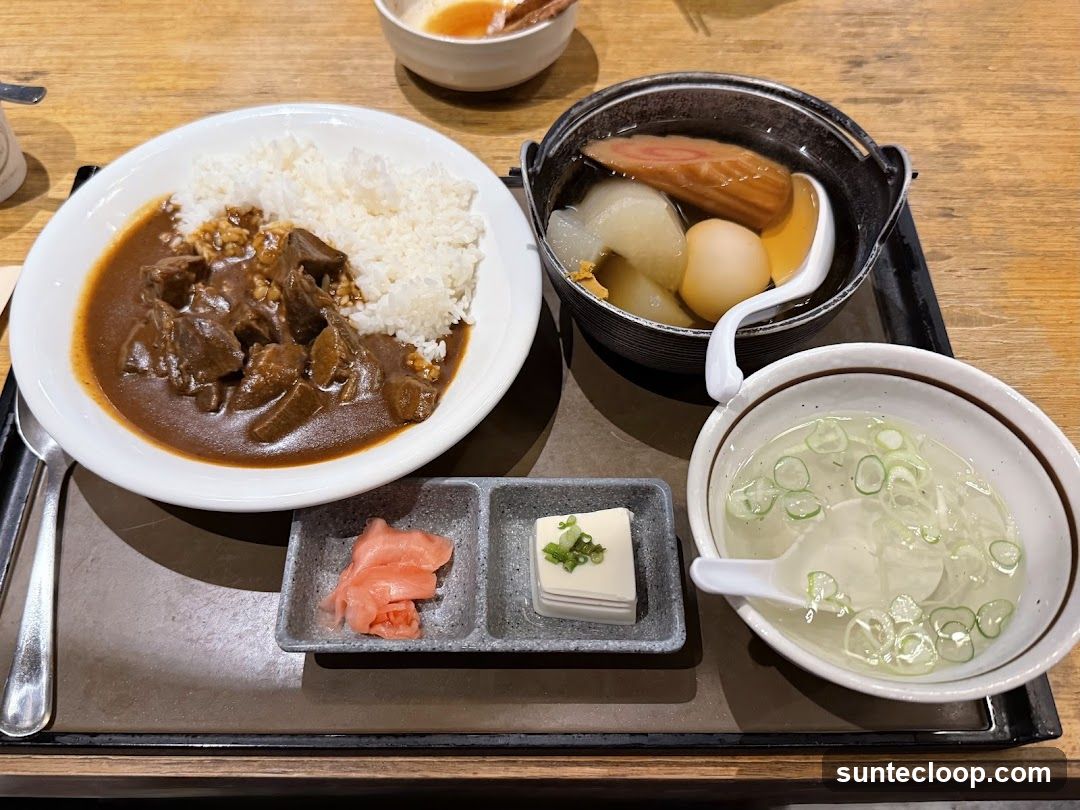 Japanese Curry Set Meal