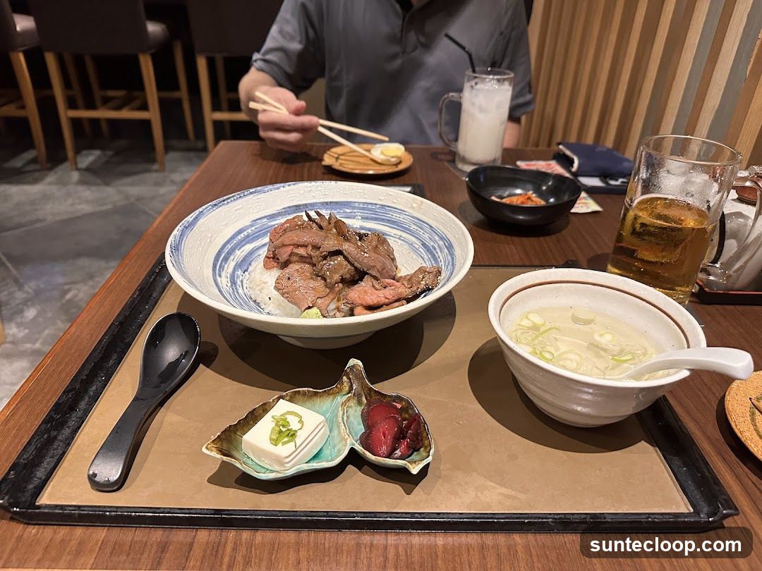 Beef Bowl Meal