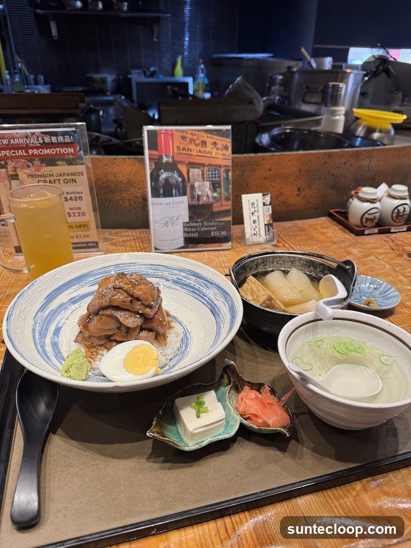 Japanese Meal with Promotions