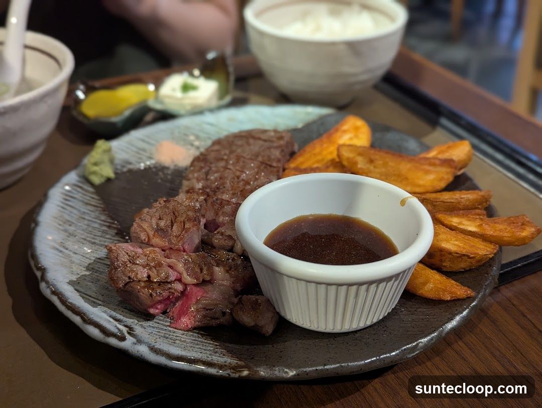 Steak and Potato Wedges