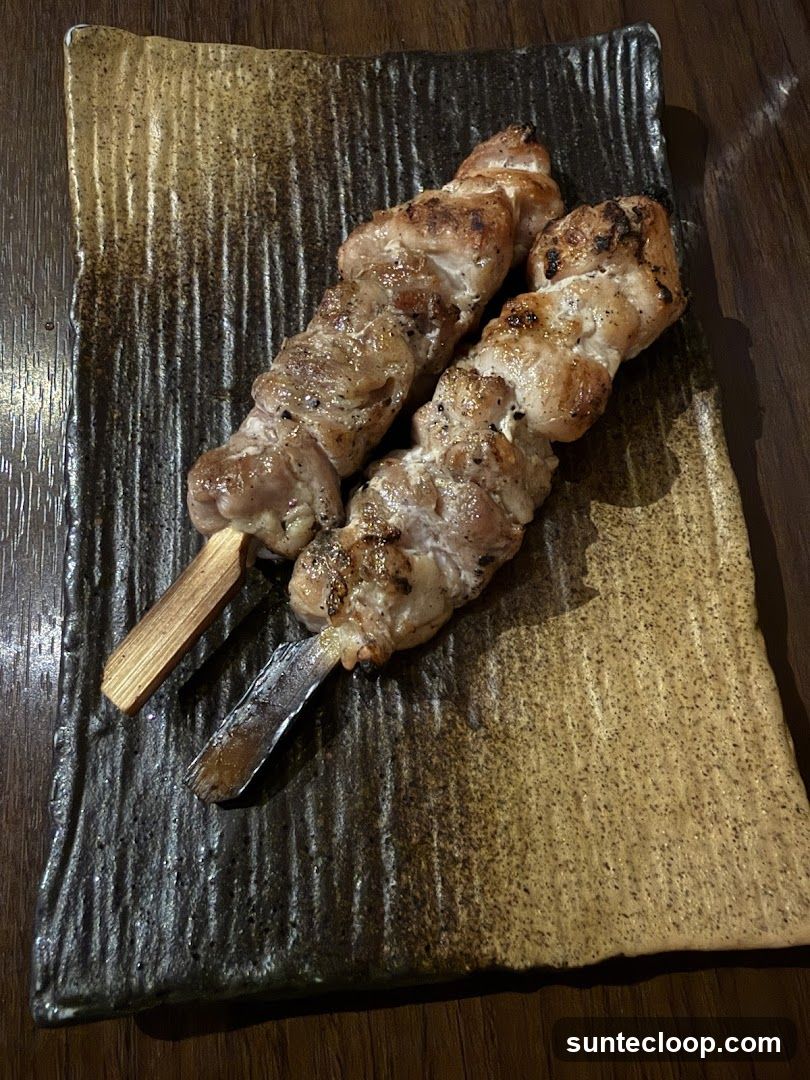 Grilled Chicken Skewers