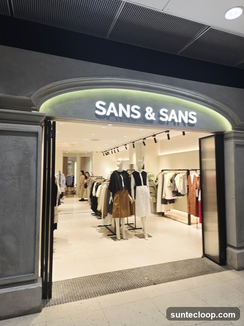 Sans & Sans @ MARINA SQUARE