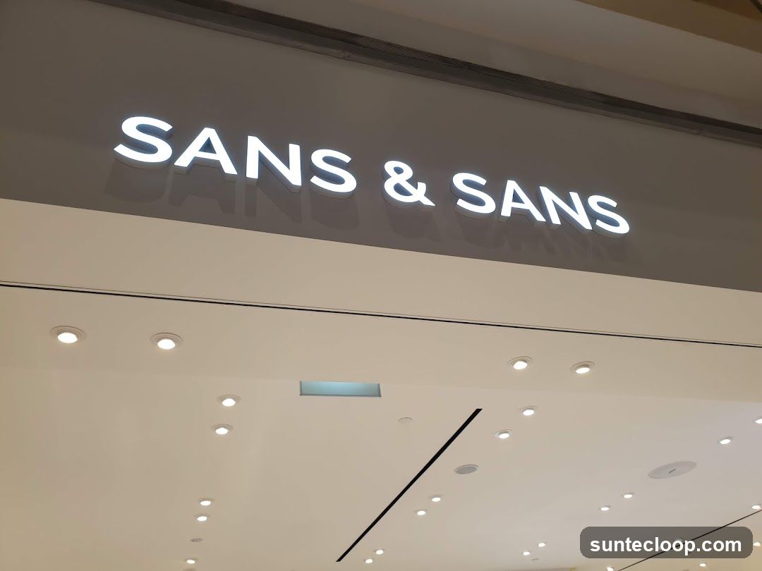 Sans & Sans @ MARINA SQUARE