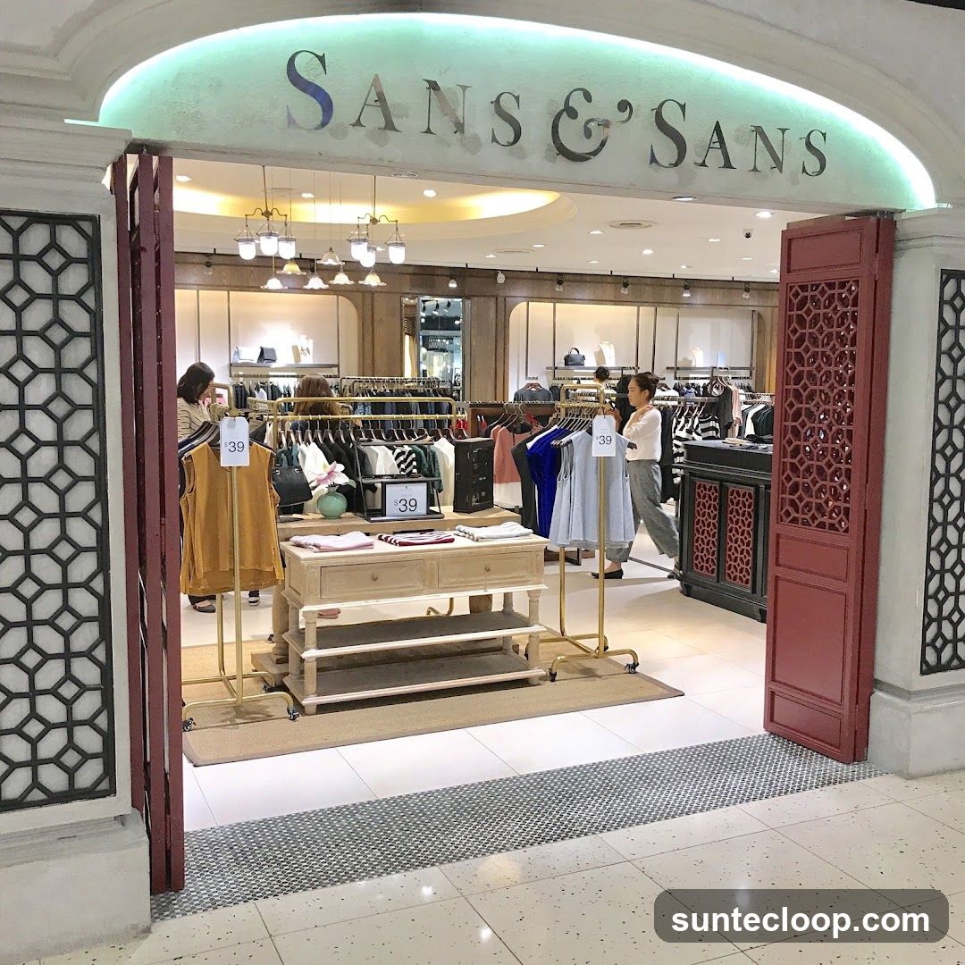 Sans & Sans @ MARINA SQUARE