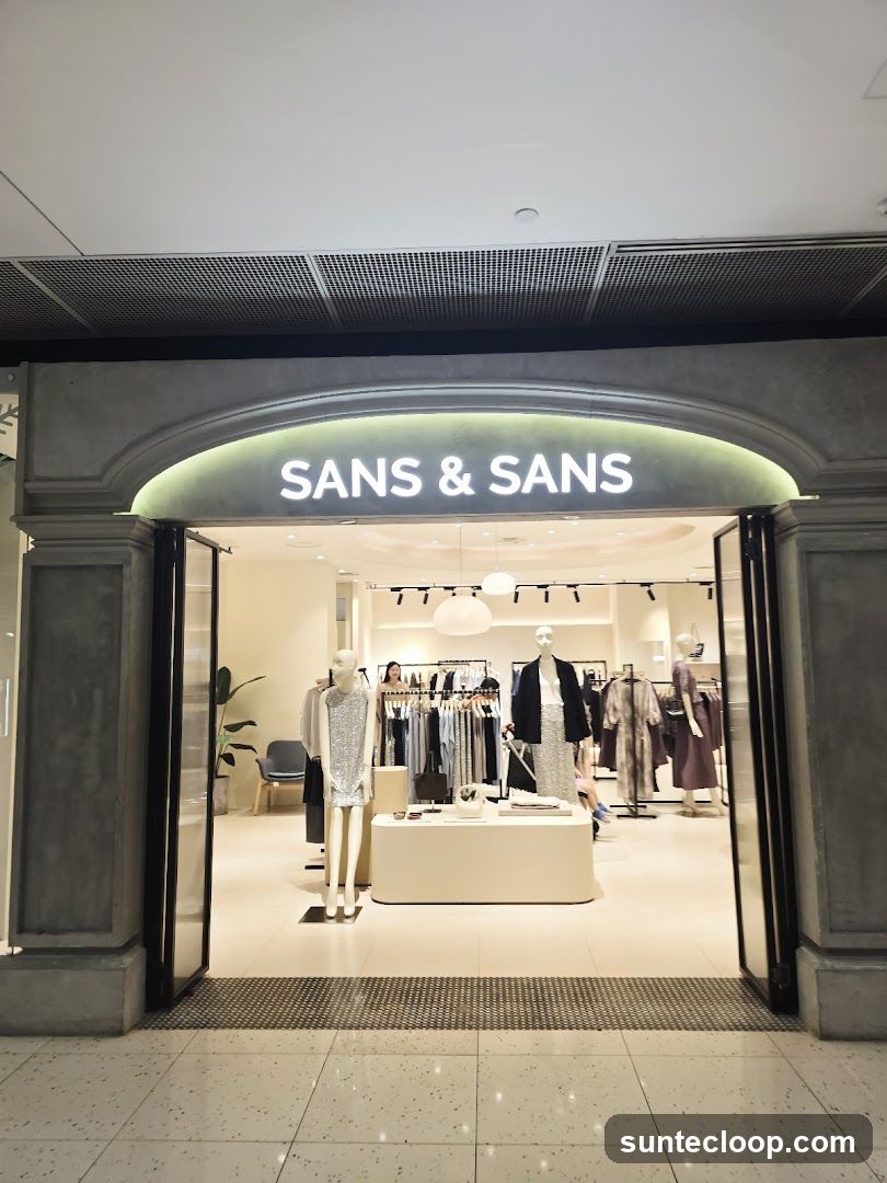 Sans & Sans Storefront