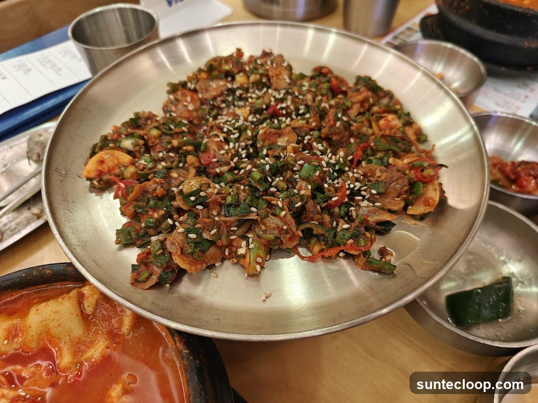 Spicy Clam Dish with Tofu Stew