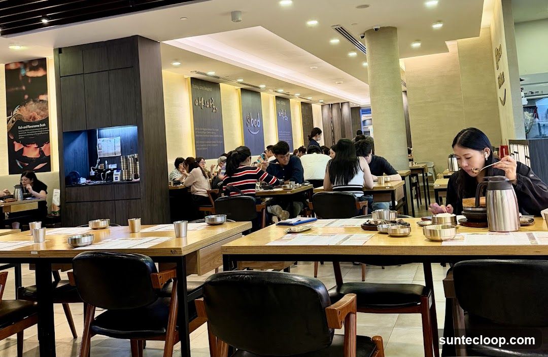 Korean Restaurant Interior