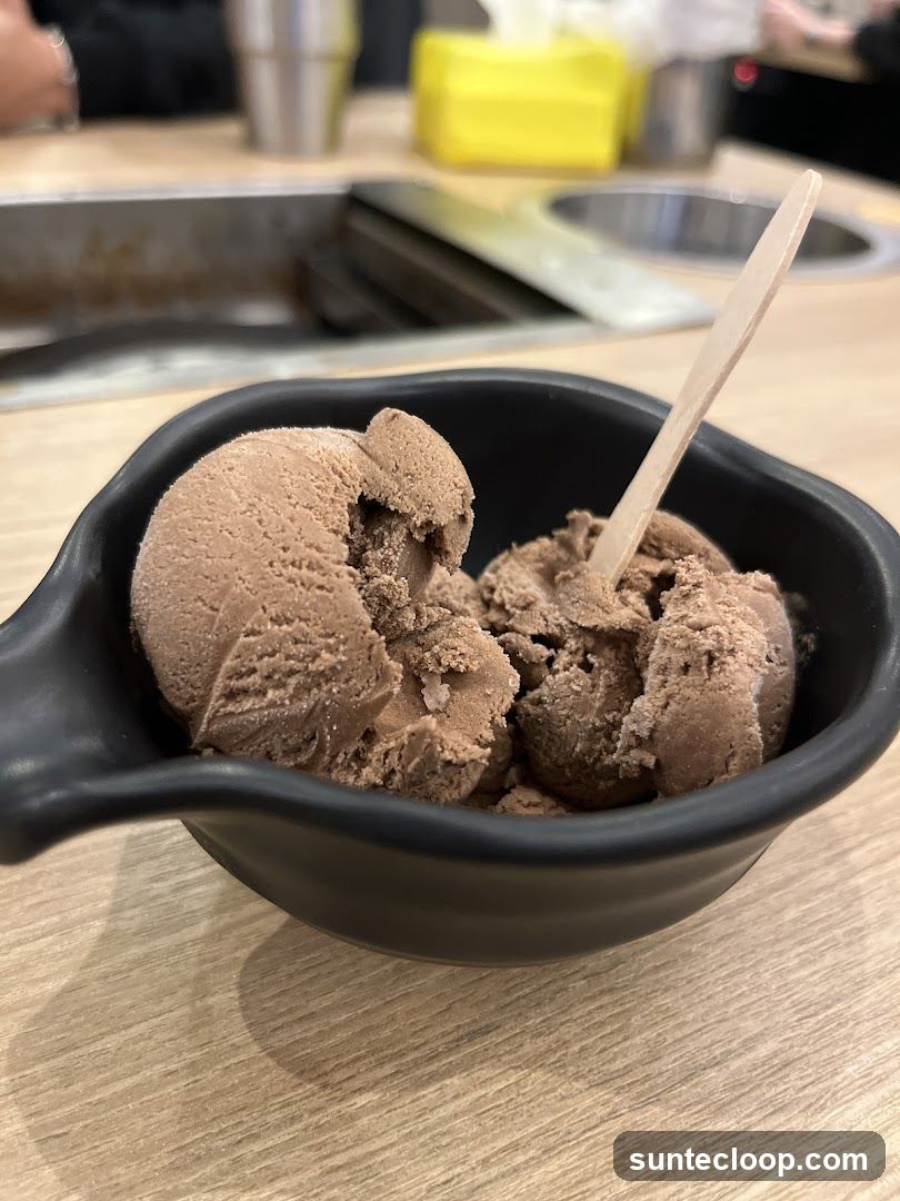 Chocolate Ice Cream