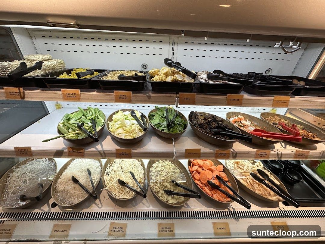 Buffet Food Display