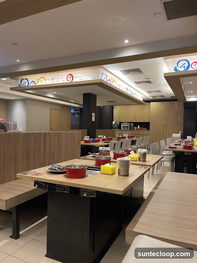 Restaurant Dining Area