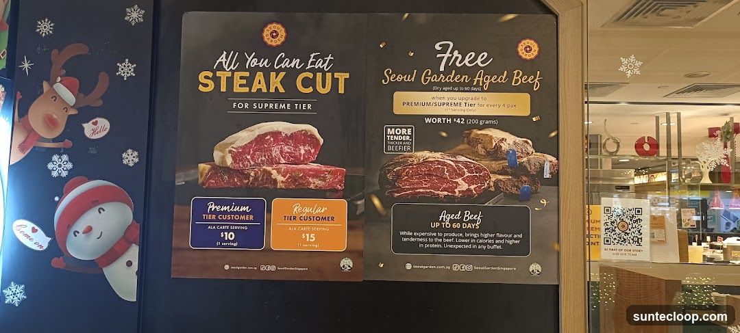 Seoul Garden Steak and Aged Beef Promotion