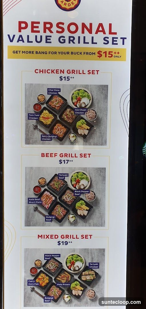 Personal Value Grill Set