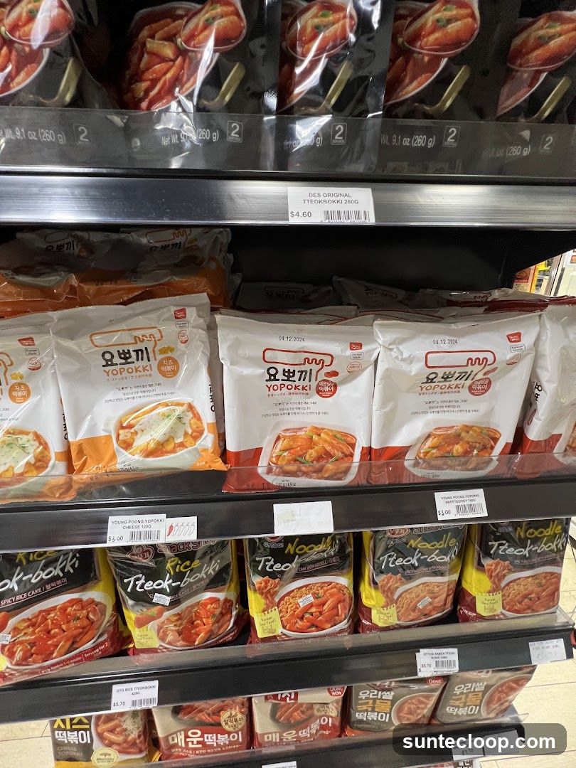 Assortment of Korean Rice Cakes