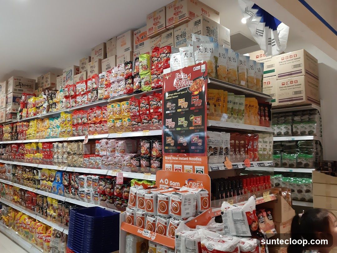 Korean Food Aisle