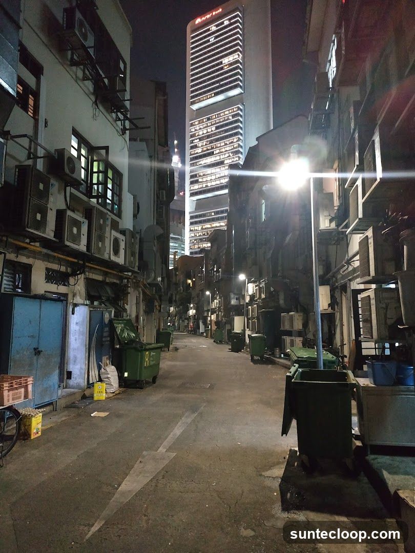 Back Alley at Night